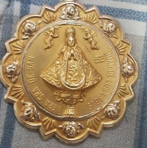 10K Gold medallion San Juan De Los Lagos